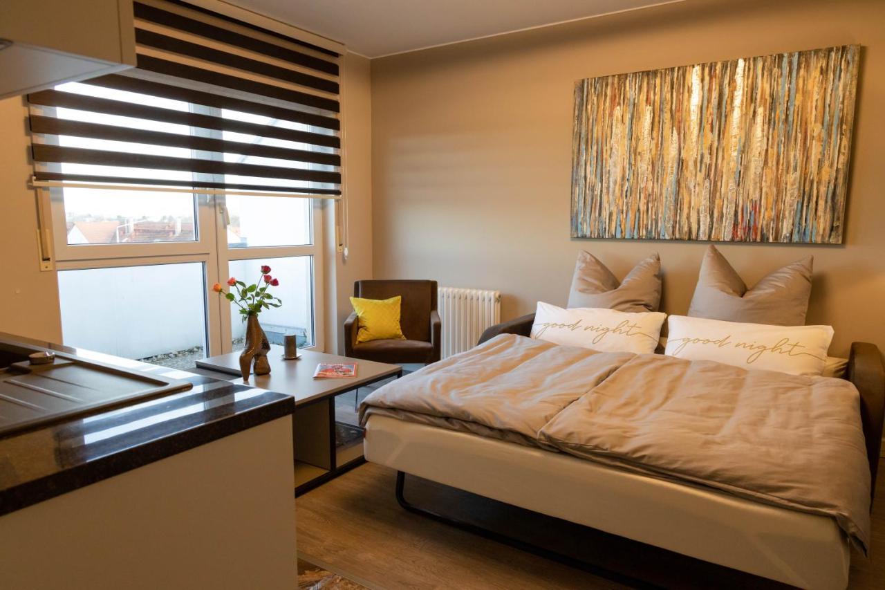 Deluxe Apartment Mit Tiefgarage In Naehe Messe-Bmw-Porsche-Dhl-Flughafen-Flugzeugwerk Der Deutsche Aircraft Leipzig Luaran gambar